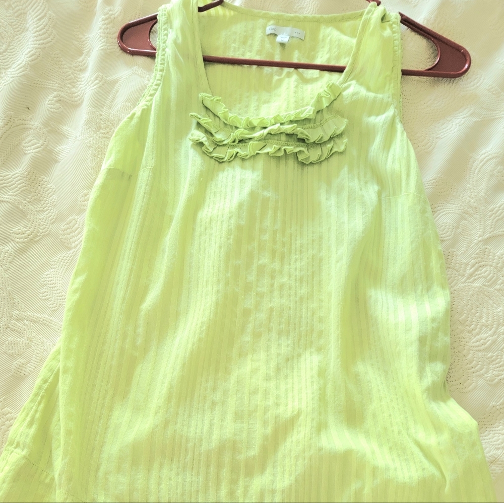 GAP Sleeveless 100% Cotton Blouse